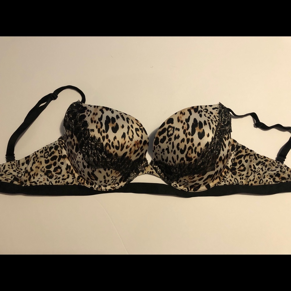 VS VERY SEXY PUSH UP LEOPARD BRA